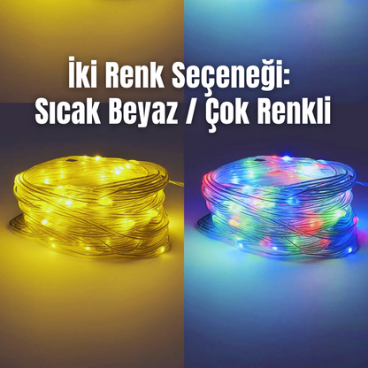3’ü 1 Arada Şarjlı 10M LED Işık